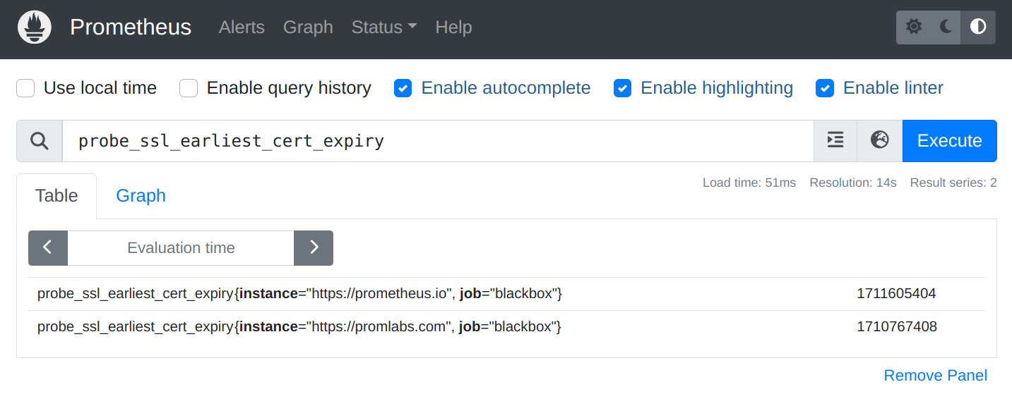 Querying TLS certificate expiry